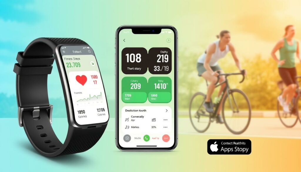 Fitness trackers et applications mobiles