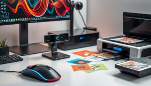 Lire la suite à propos de l’article Périphériques : Souris, claviers, écrans, webcams, imprimantes, scanners