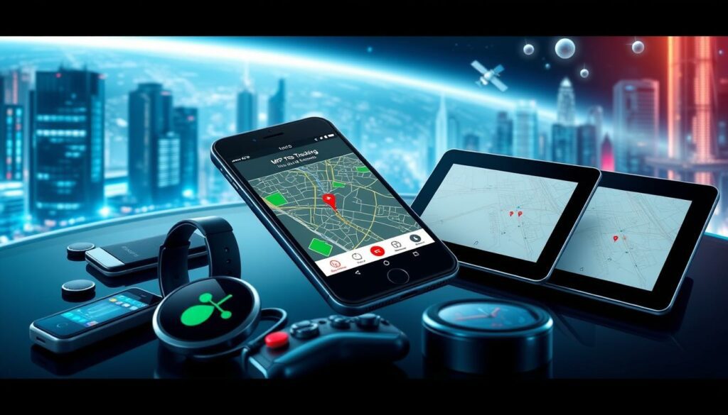 Trackers GPS technologie mobile