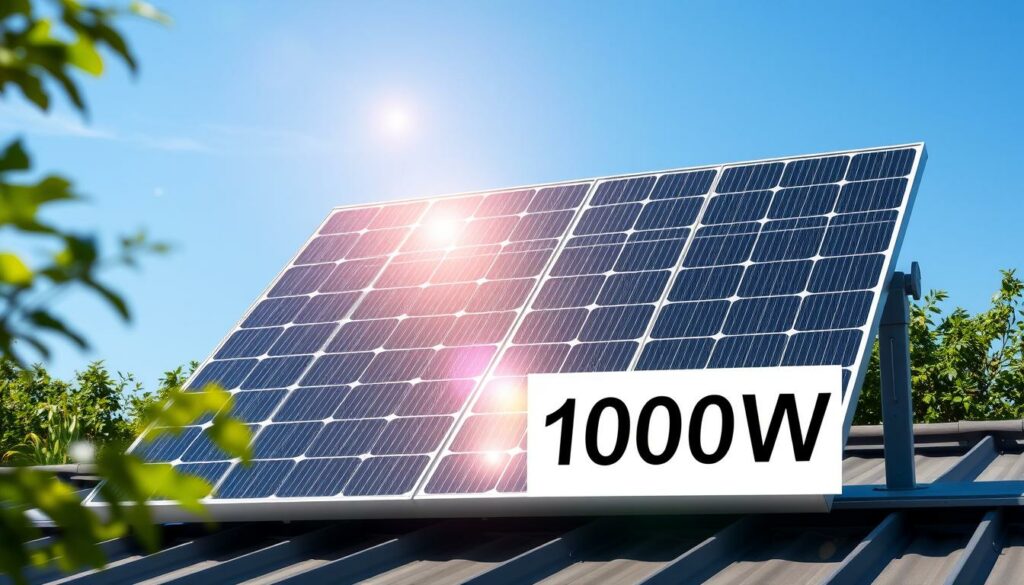 panneau solaire 1000W panneau solaire 1000W